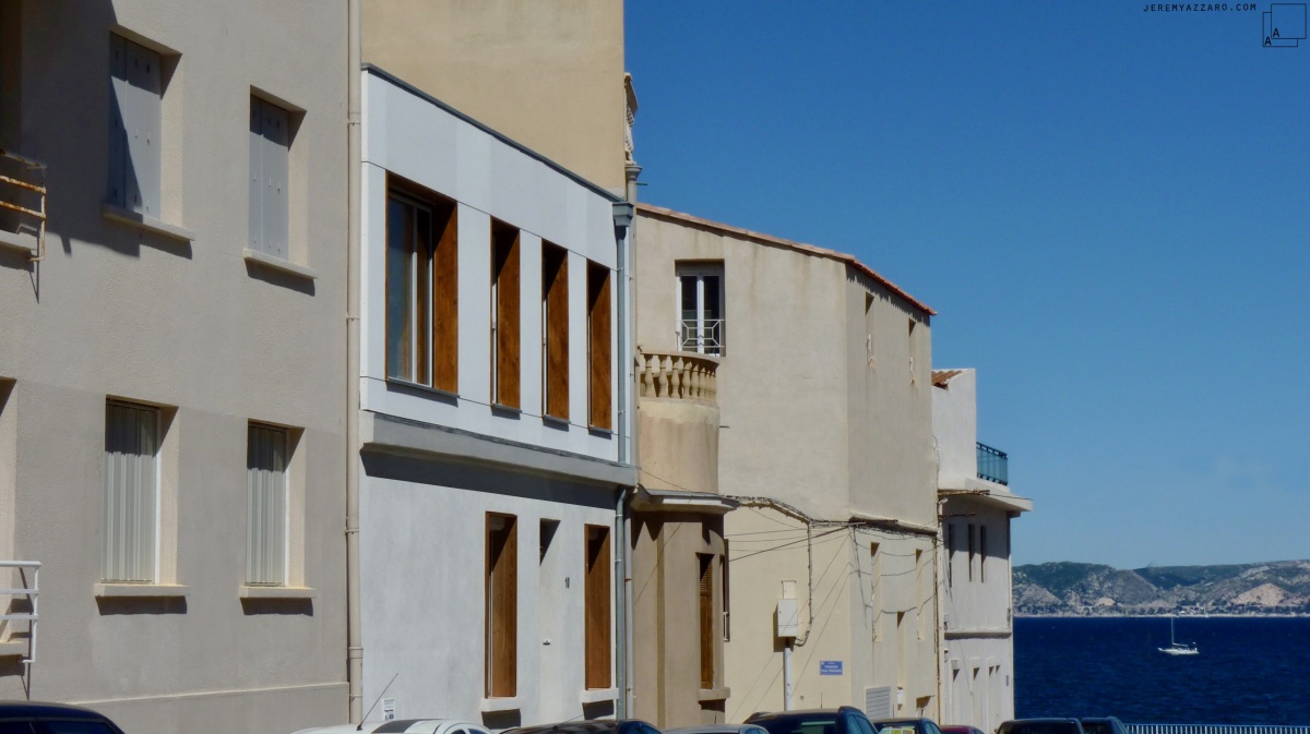 Surélévation d’une maison de ville « les trois trios »