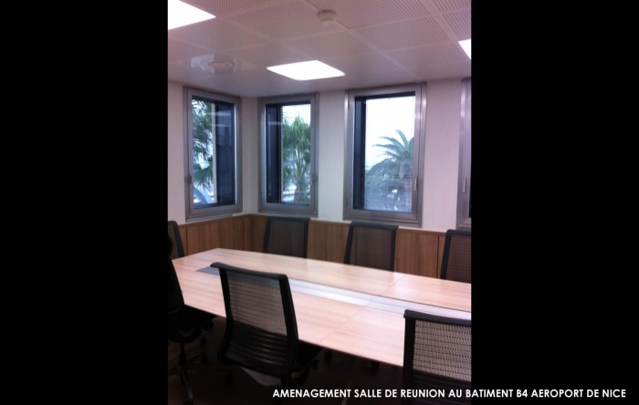 Batiment B4 - Aroport de Nice : hierro project architecte dplg nice maitrise oeuvre rehabilitation batiment 4 aeroport de nice 3