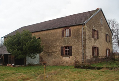 Réhabilitation d'une ferme dans les Vosges : AVANT